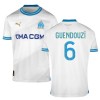 Virallinen pelipaita Olympique de Marseille GUENDOUZI 6 Koti 2023-24 Lyhythihainen - Miesten Virallinen pelipaita Olympique de Marseille GUENDOUZI 6 Koti 2023-24 Lyhythihainen - Miesten